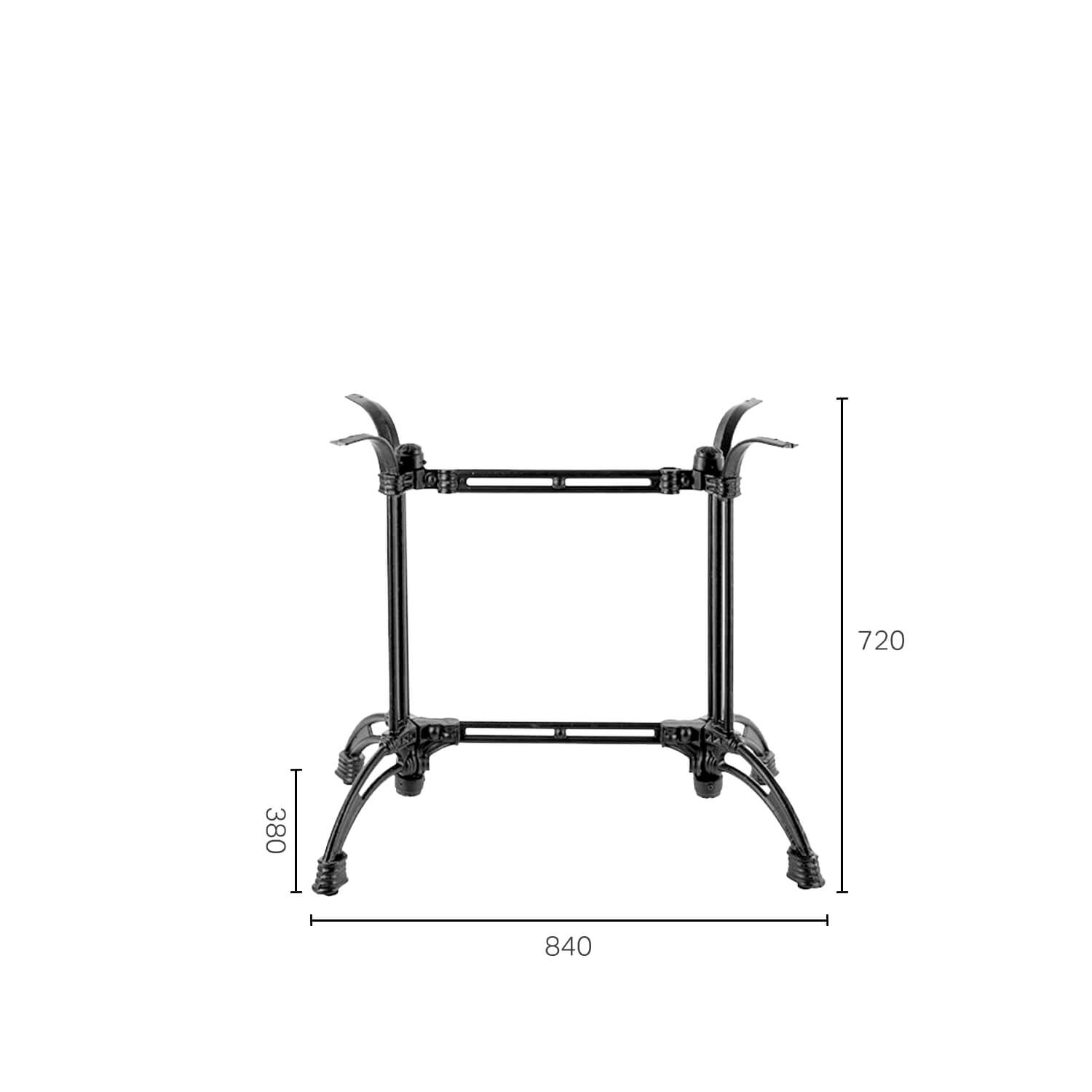 Antique Table Base – V3